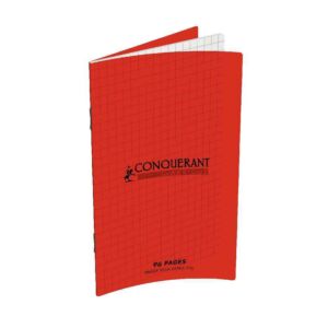 CARNET 09cmx14cm 90g "CONQUERANT " REF: 400013591