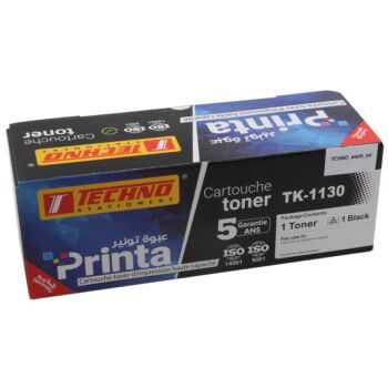 CARTOUCHE DE TONER COMPATIBLE PRINTA TK1130 NOIR "TECHNO" REF: 6609