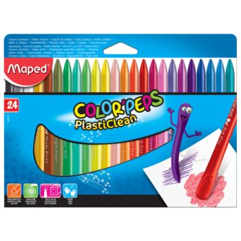 CRAYON PLASTIQUE 24 PIECES "MAPED" REF: 862013