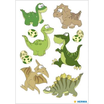 ETIQUETTES MAGIQUES PETIT DINO YEUX MOBILES "HERMA" REF: 15512