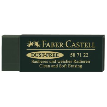 GOMME DUST-FREE VERTE "FABER CASTELL" REF: 587122