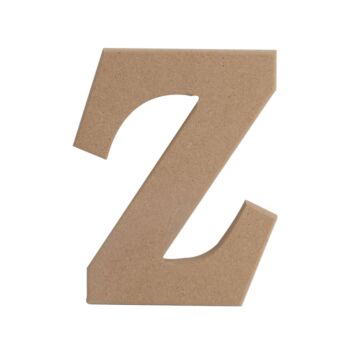 LETTRE " Z " EN BOIS "TECHNO" REF: 6396