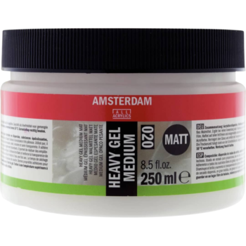 MEDIUM ACRYLIQUE GEL EPAIS MAT 250ml "AMSTERDAM" REF: 24173020